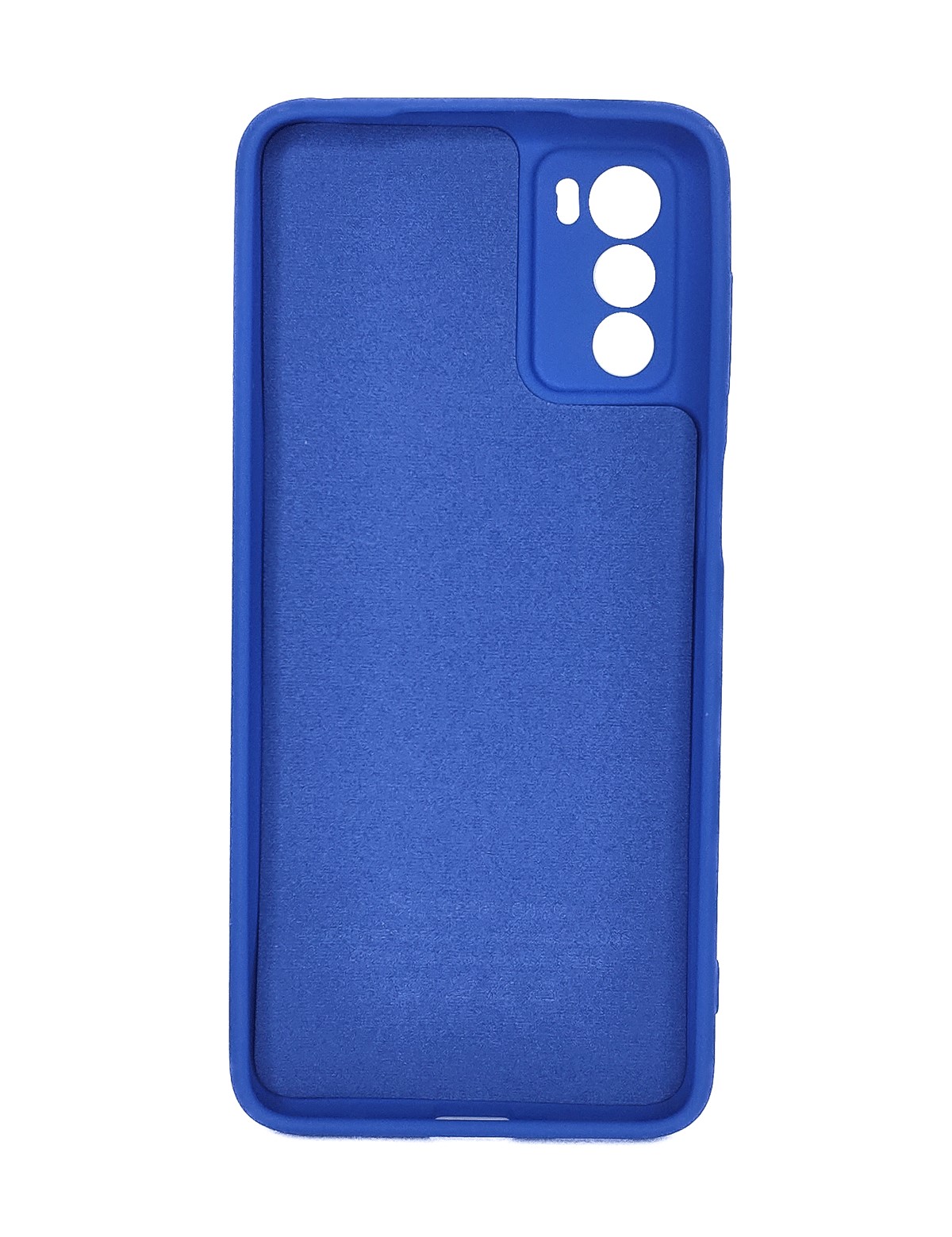 Protectores para celular  para Motorola  Moto G42 Funda de silicona con felpa Azul